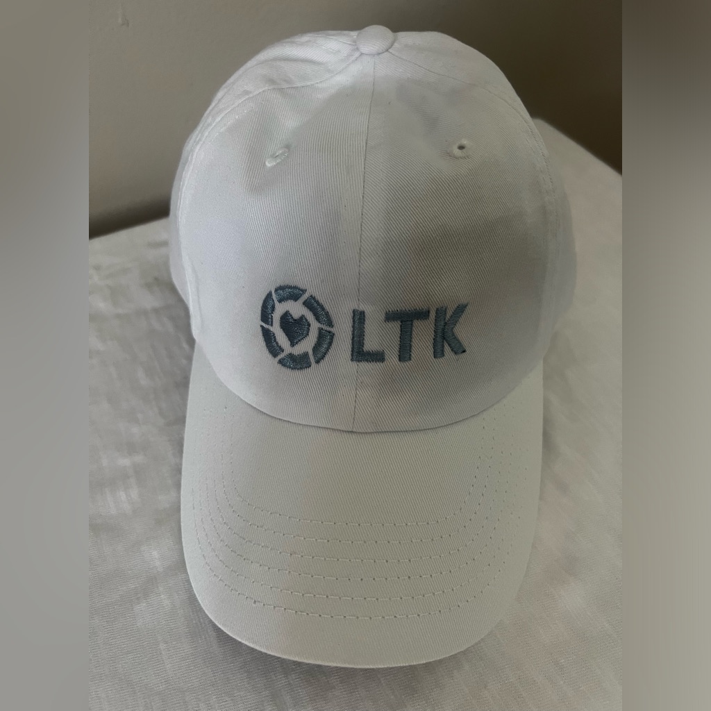 White Ltk Logo Baseball Cap